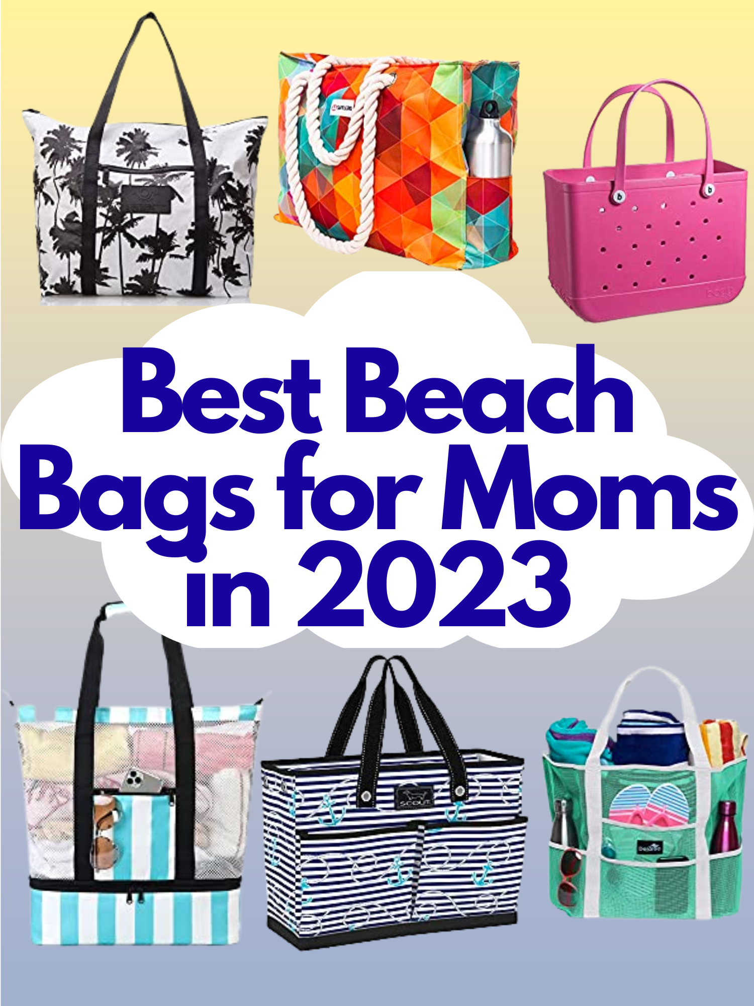 Best Beach Bags for Moms in 2023 - Spicy Meatball Mama